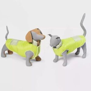Pet Reflective Jacket in Neon Green